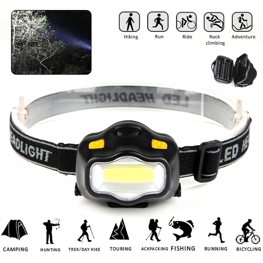 

COB наружный фонарь для рыбалки 3 Вт светодиодный яркий фонарь для кемпинга фонарь для экстренных ситуаций удобный фонарь с батареей 3xaaa (не входит в комплект)