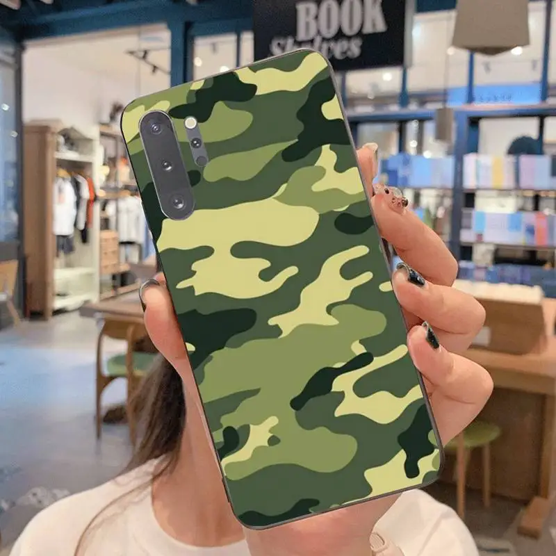 Чехол Камуфляжный армейский для телефона Samsung Galaxy Note20 ultra 7 8 9 10 Plus lite M51 M21 M31S J8 2018