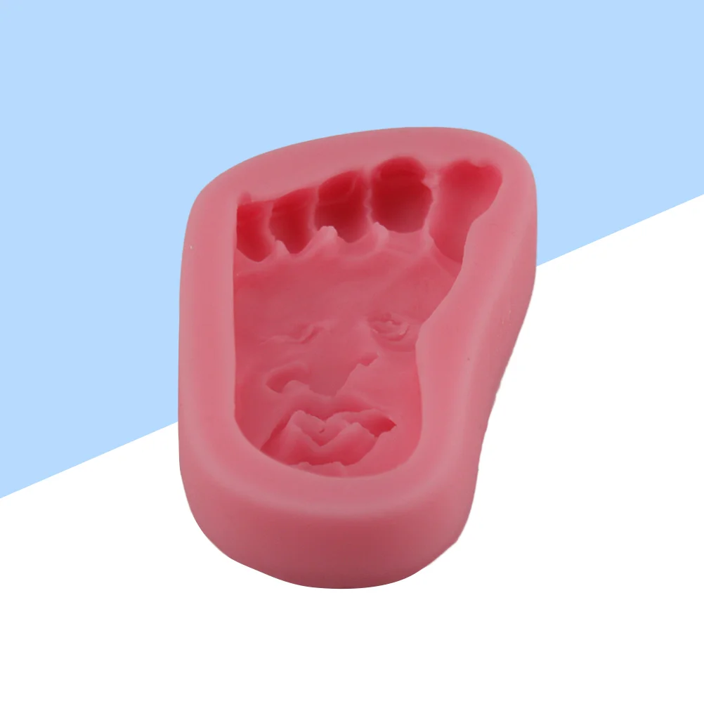

Mold Silicone Cake Fondant Molds Baking 3D Tool Craft Sugar Cube Ice Pudding Baby Crystal Mould Soapcandy Chocolate Foot
