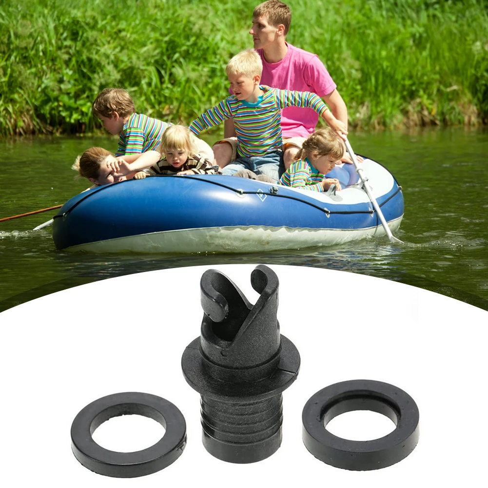 

1Set Pump Air Nozzle Adapter for Paddle Board Kayak Boat Ultra Light Durable ABS Rubber Inflatable Air Valve Hose Adapter
