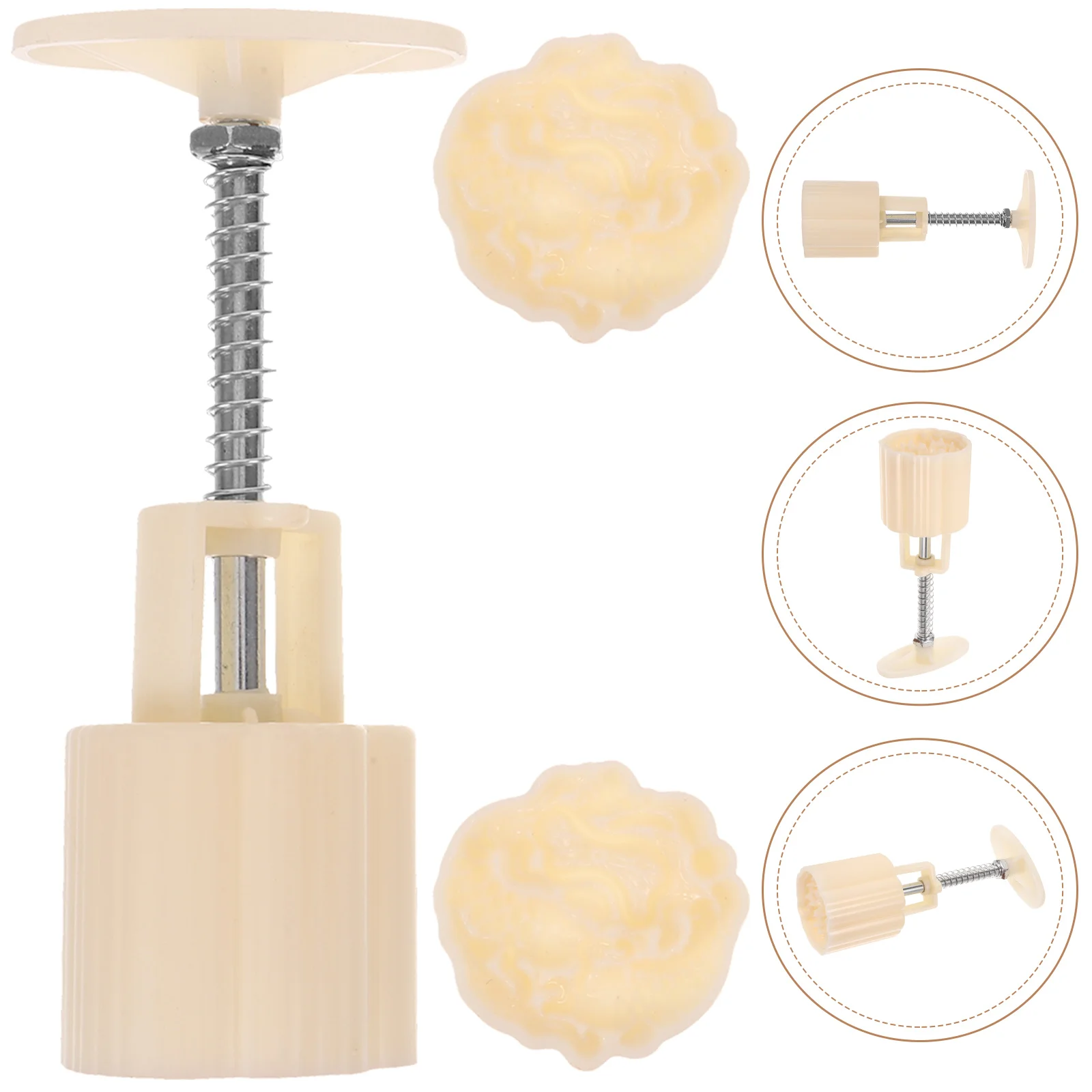 

Moon Cake Cooking Mold Baking Tool Mooncake Stamps Pressing Maker Molder DIY Molds