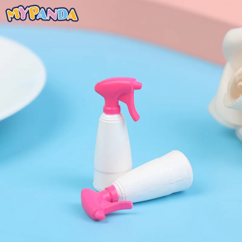 

1/2pc Mini Cute Kettle Watering Can Water Bottle Spill Cans Dollhouse Miniature Home Gardening Accessories