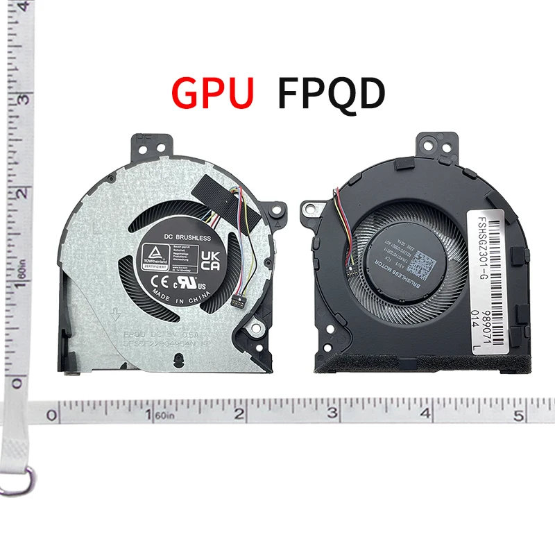 Фото Новый вентилятор охлаждения CPU/GPU для ноутбуков ASUS ROG Flow GZ301vv GZ301 z13 GZ301VU GZ301Z GZ301ZA ZC NR2201ZA, радиатор, 5В 0.5А постоянного тока №3