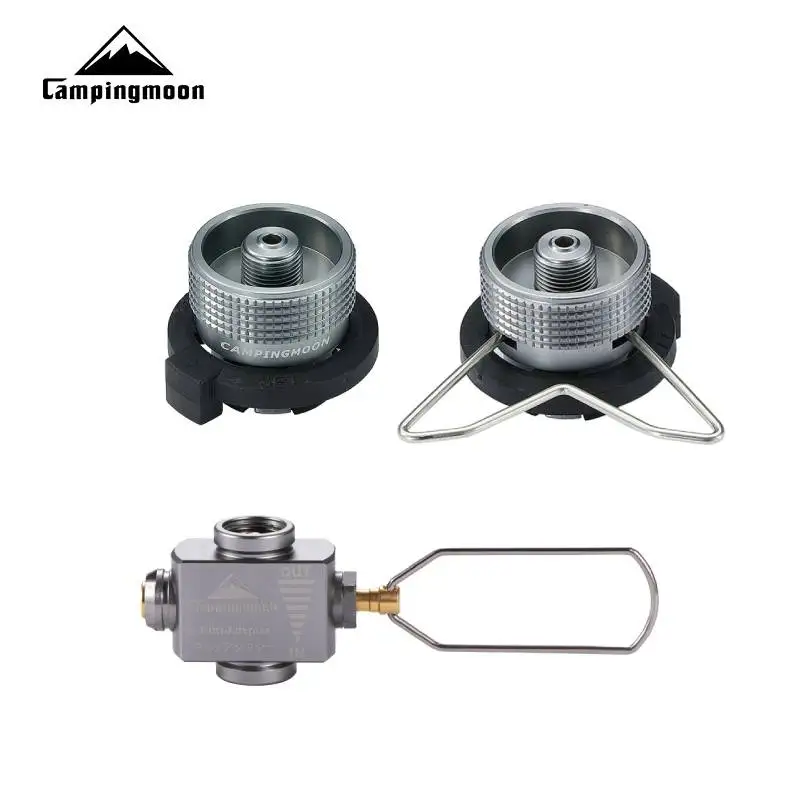 

CAMPINGMOON Gas Stove Adapter Gas Save With Butane Adapter Camping Stove Refill Adapter Butane Converter For Camping Hiking
