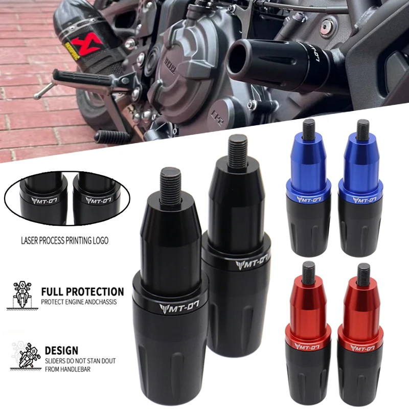 Слайдеры рамы для мотоциклов YAMAHA MT07 Tracer 2018 2019 2014-2024 700/GT аксессуары защита от