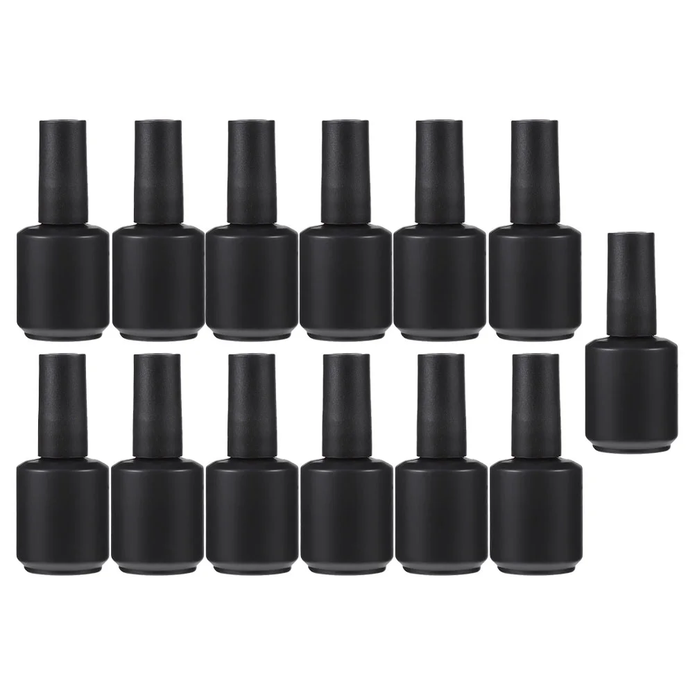 13 Pcs Diy Nail Polish Bottles Empty Container Clear Beauty Tools Set Varnish Jars