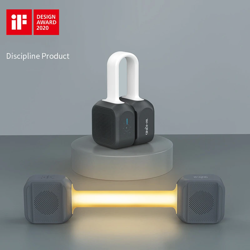 

Bendable Magnetic Adsorption Wireless Bluetooth Speaker Outdoor Portable Waterproof Subwoofer 3D Stereo Effect W-KING S22