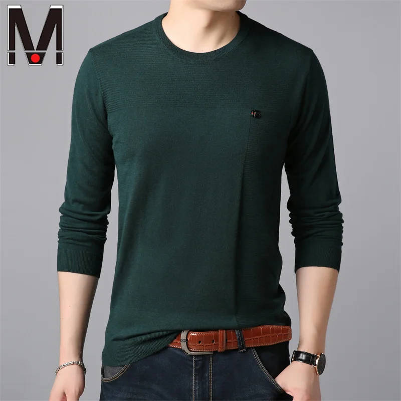 Autumn and Winter New Knitwear Fashion Men's Thickened Sweater Daily Work Coat Knitted Sweater