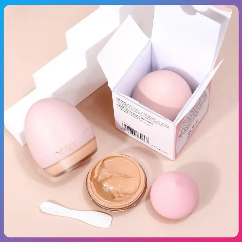 

Lightweight Foundation Cream Makeup Egg Cover Spots Brightening Moisturizing Liquid Foundation Concealer TSLM1