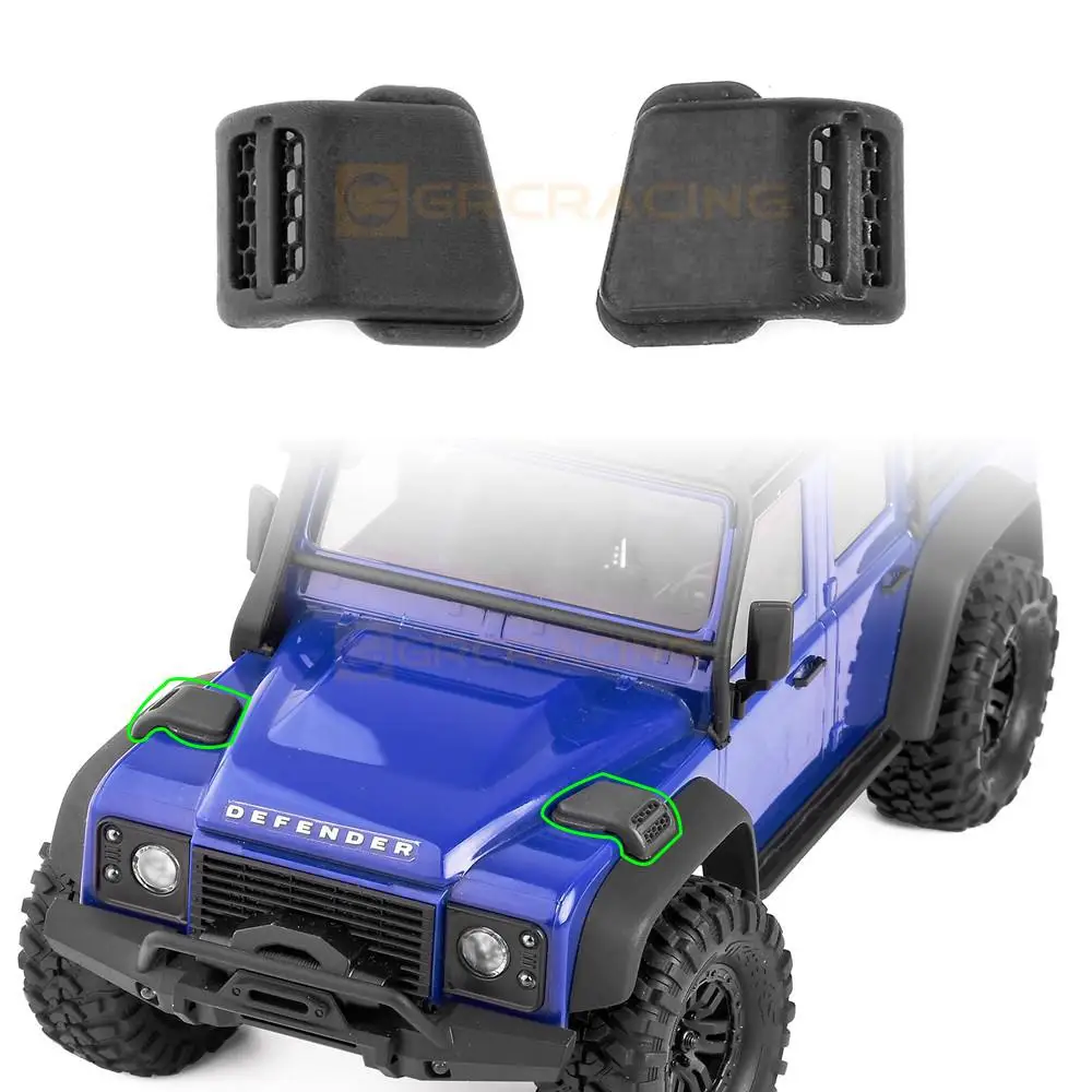Воздухозаборник капота стерео двигателя для Trax/as Trx-4m 1/18 Defender Trx4m Rc Crawler Car