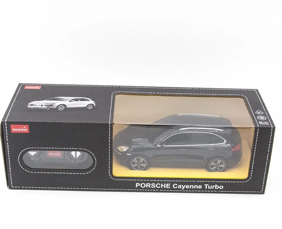 Радиоуправляемая машина Rastar Porsche Cayenne Black 1:24 - RAS-46100 | Игрушки и хобби