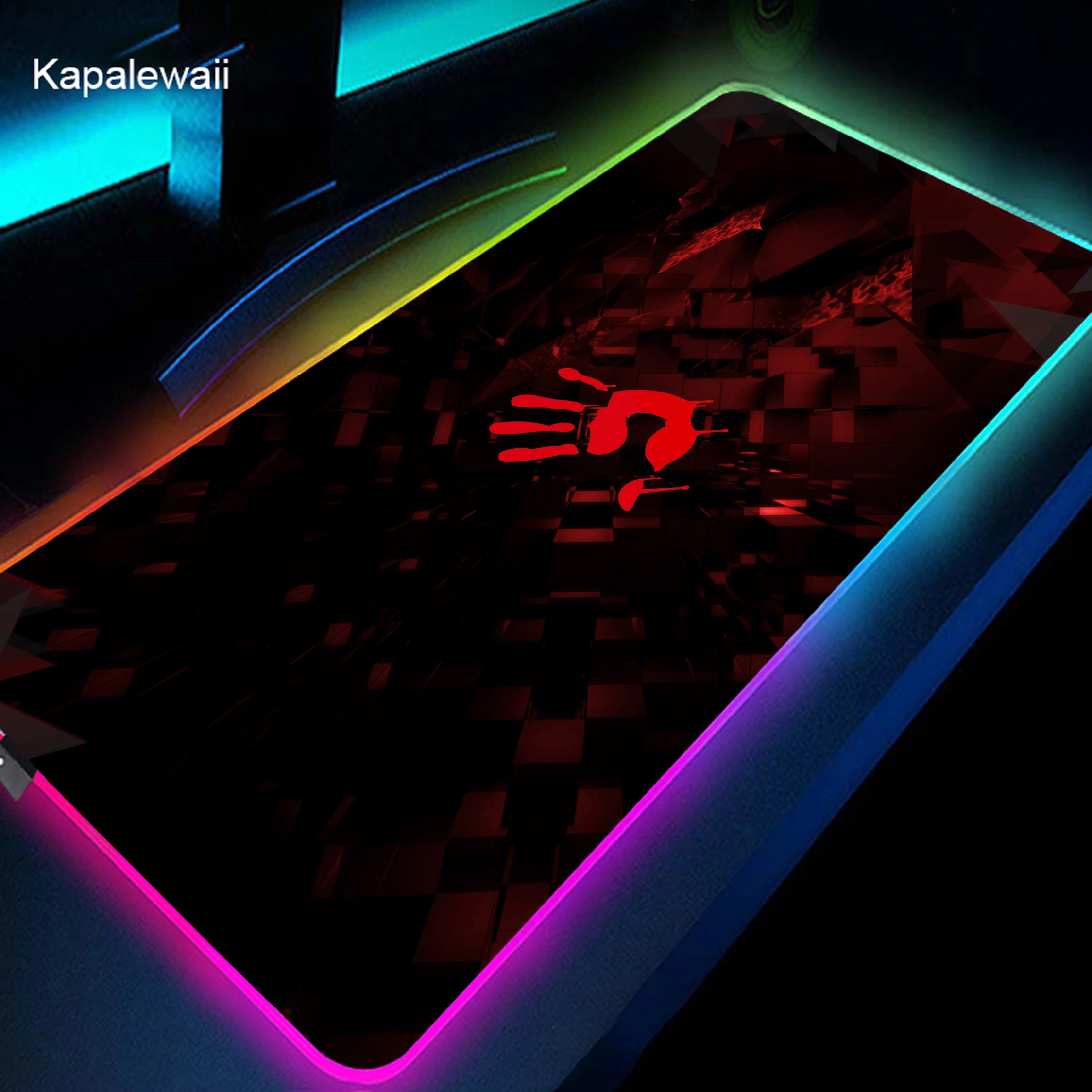 

RGB Bloody Mousepad Large 90x40cm Computer Gaming Accessiores Mouse Pad XXL Mause Pad LED Backlit Mat Keyboard Pad Mausepad