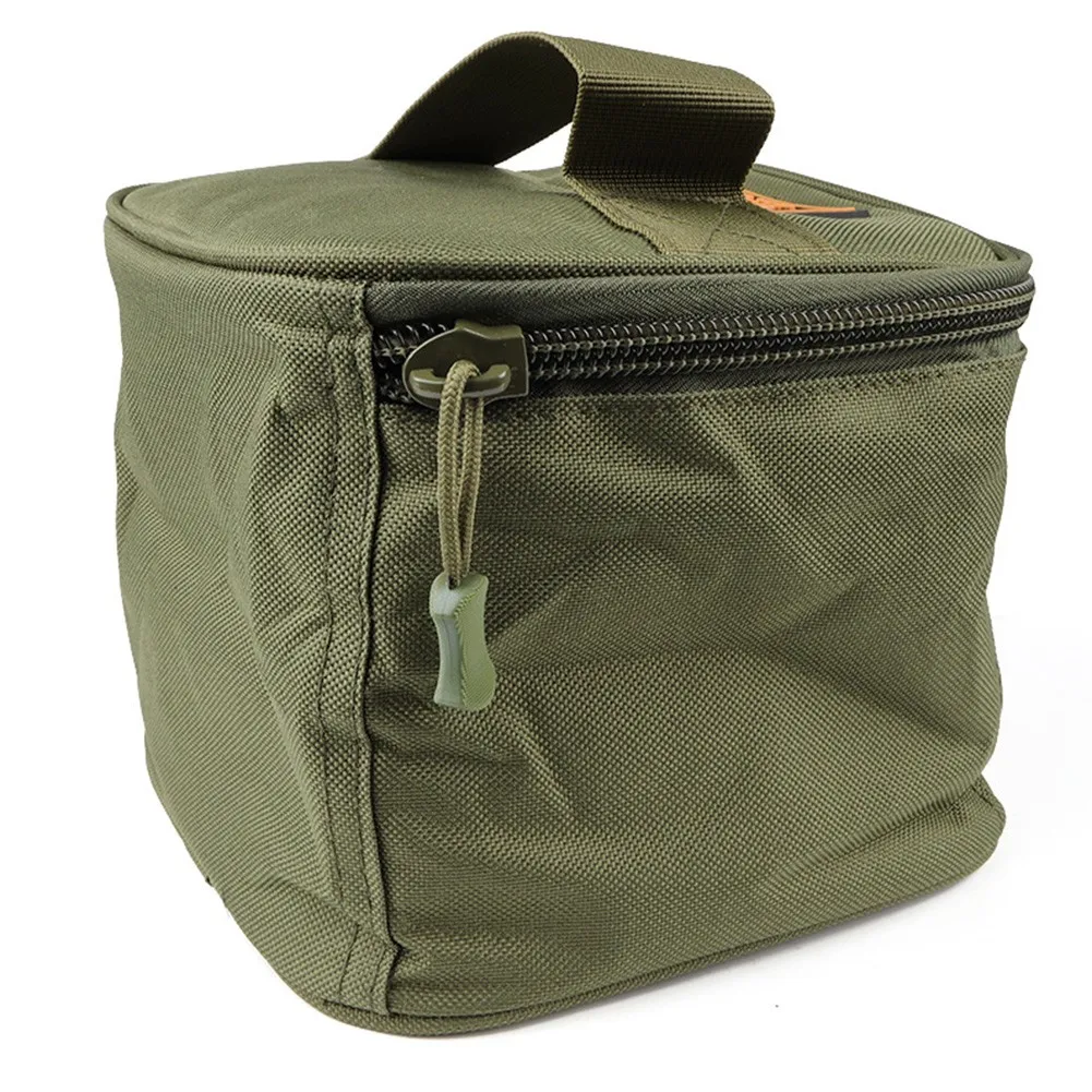 Multifunctional Fishing Reel Bag Waterproof Reel Lure&Gear Bag Storage Case Bags Oxford Cloth 20*18*15cm Fishing Equipment Tools enlarge