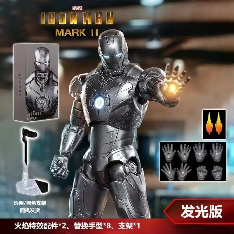 Фото Оригинальный продукт, специальное предложение: ZD Toys Iron Man Mark MK 1-7 17 21 28 42 43 45 46 85 Коллекционная фигурка Тони Старка. №5