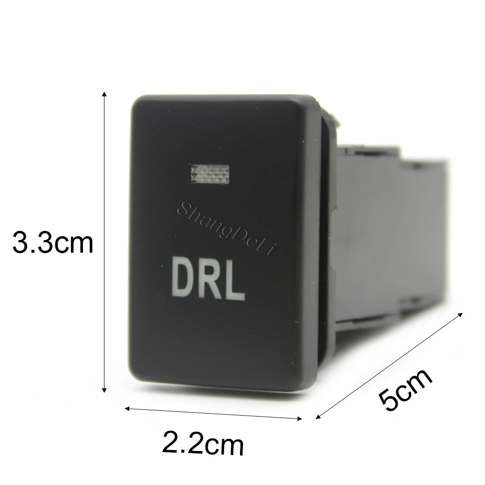 Автомобильный светодиодный светильник DRL радар включение и выключение камеры
