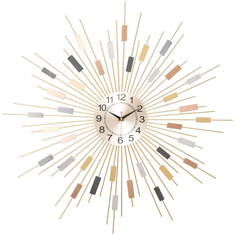

Design Luxury Wall Clocks Modern Living Room Quartz Art 3d Silent Big Size Wall Clock For Kitchen Original Reloj De Pared Gift