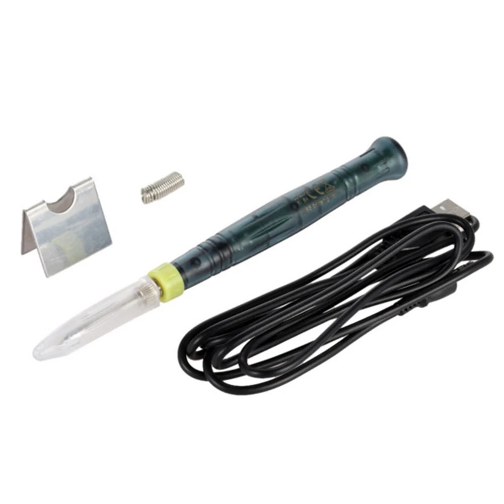 

5V 8W Portable Electric Solder Iron Kits USB Powered Soldering Iron Toools wih Accessories Kits Soldering Equipment