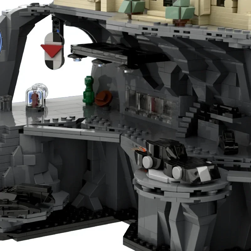 Популярные герои фильмы модель Moc строительные кирпичи микро-батарея и техника