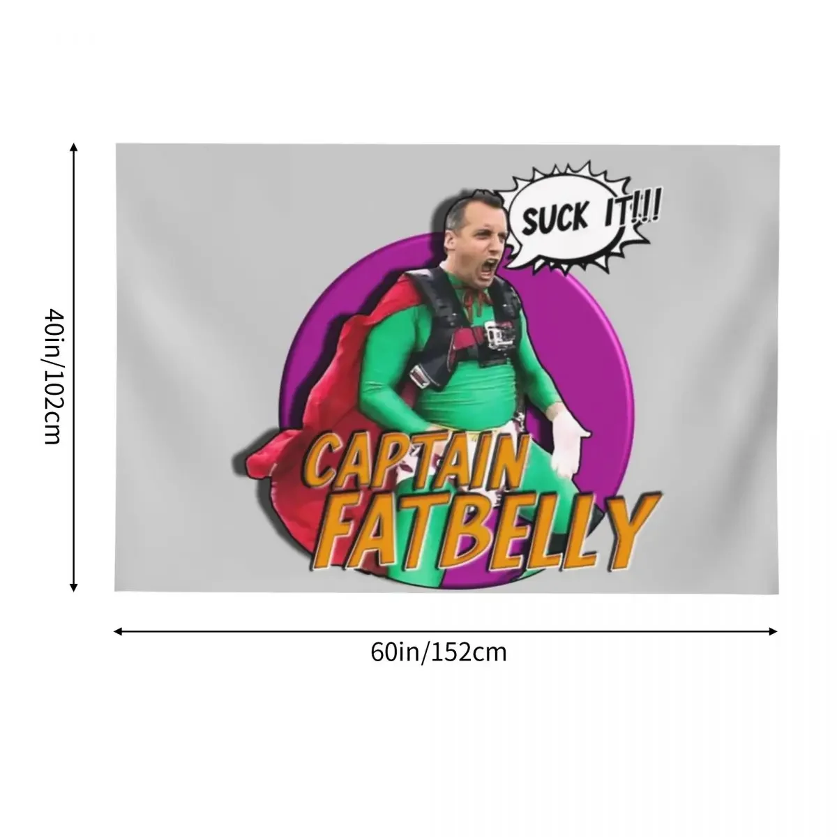 Гобелен Impractical Jokers Captain Fatbelly Joe