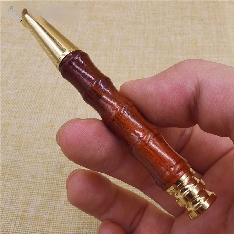 

Straight Wooden cigarette filter For 8mm 6mm Smoke Mouthpiece Removable to Clean Portable Tobacco Pipe Creative Microfilter