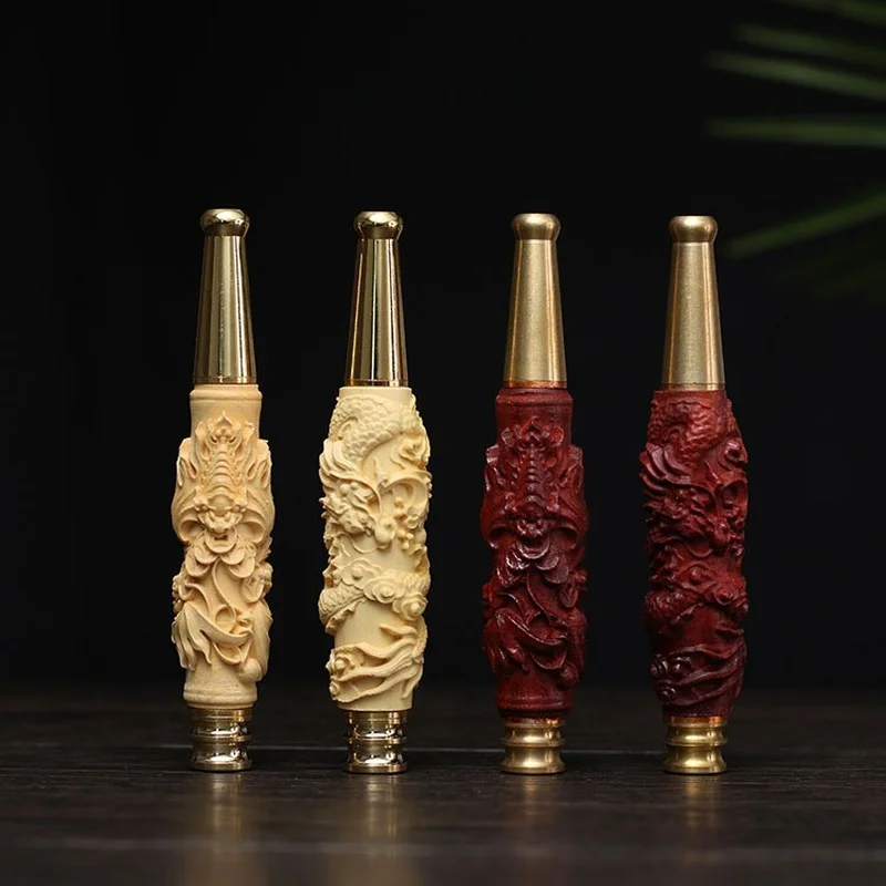 

Мундштук из красного дерева, многоразовые аксессуары для сигарет