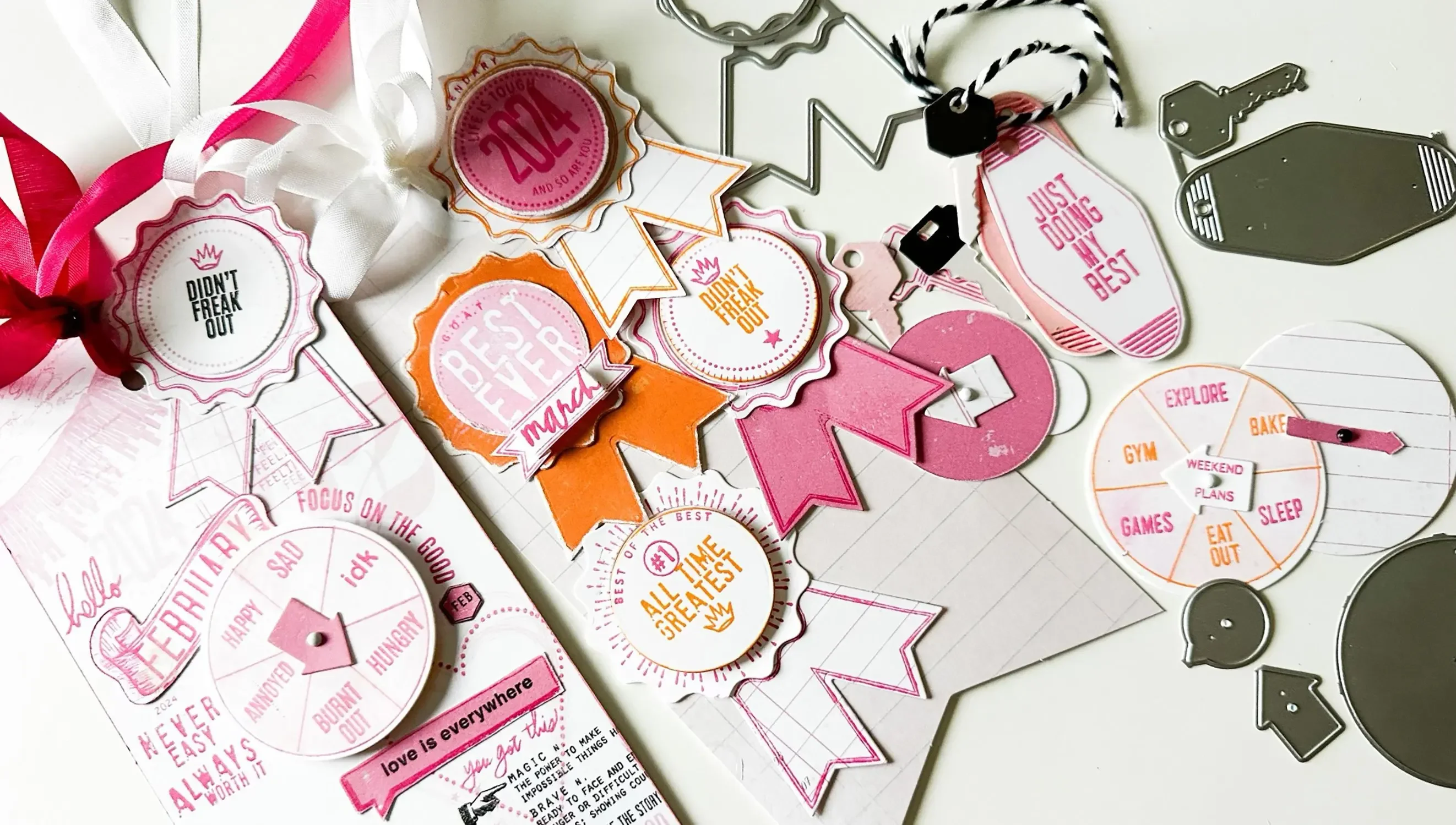 Новый призрак сердце открытка бирка металлические трафареты для DIY скрапбук