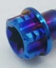 

1 шт., титановые болты Ti, винты с головкой Torx, фланцевые болты, винты M6x10/15/20/25/30/35/40 мм, шаг резьбы 1,0 мм, болты для мотоцикла