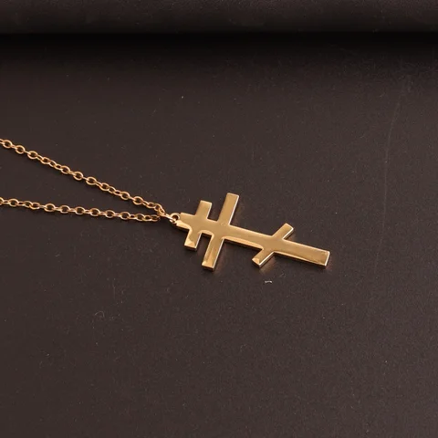 Православный крест из нержавеющей стали