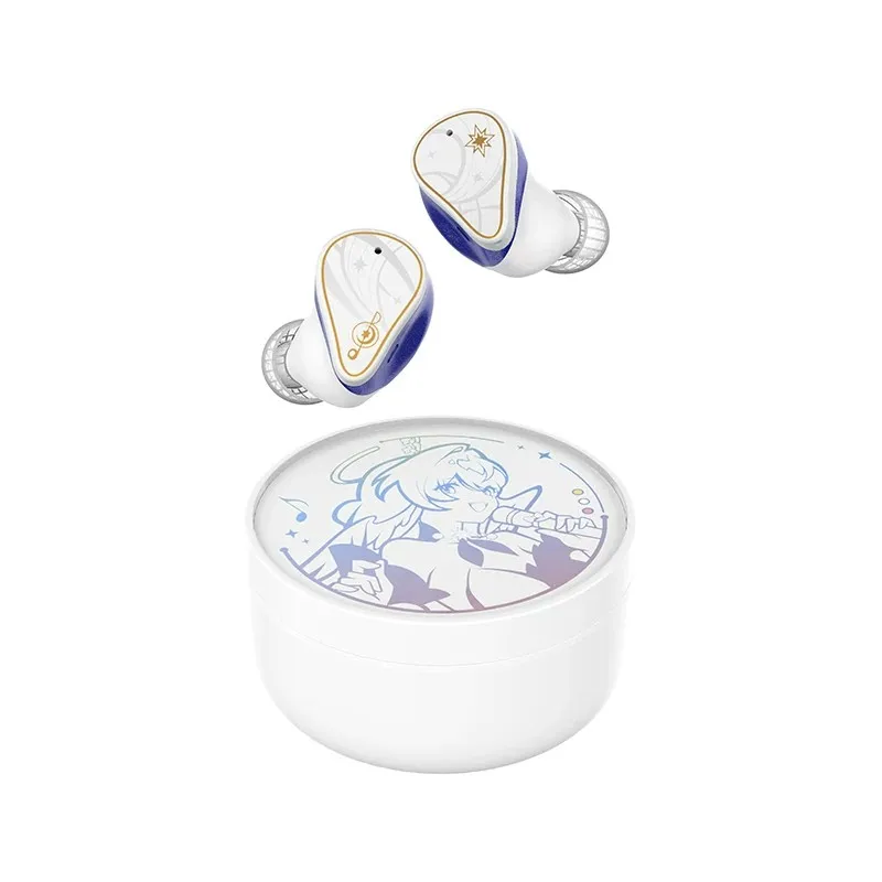 Беспроводные TWS Bluetooth-наушники с микрофоном, совместная коллекция с аниме-играми, лимитированная серия, подарочная коробка, Hi-Fi качество звука, милый дизайн (art.: 3920dbe23754b) - 3920dbe23754b