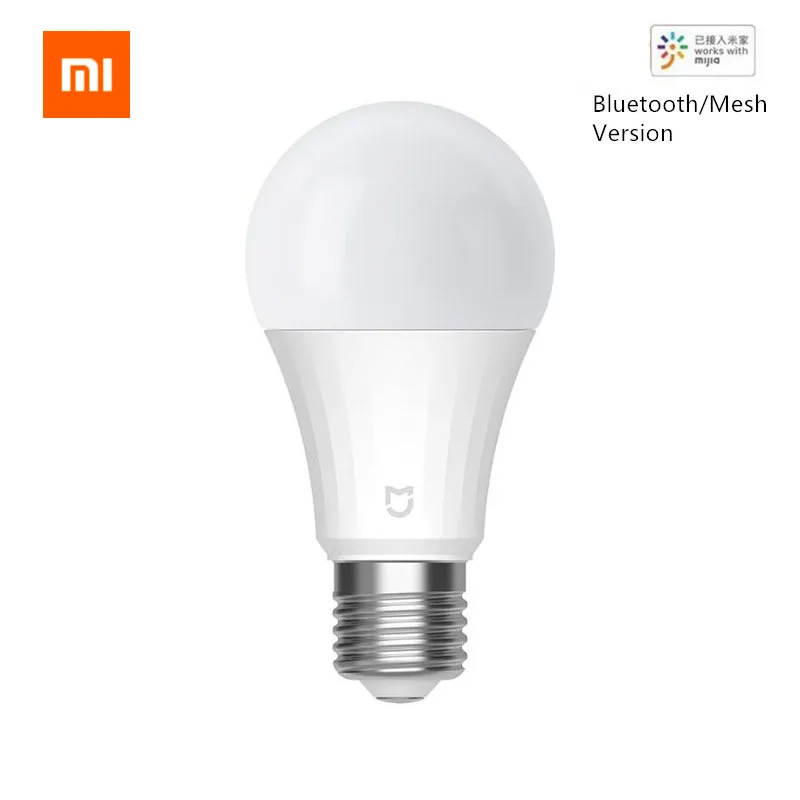 

Умная Светодиодная лампа Xiaomi Mijia 5w, совместимая с Bluetooth, сетчатая версия с голосовым управлением, Регулируемая Цветовая температура 2700-6500K дл...