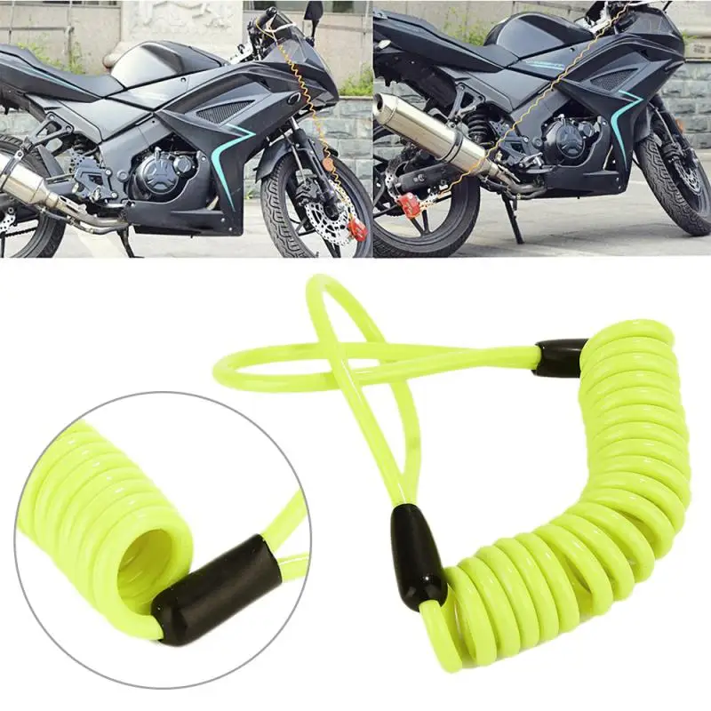 

Кабель-Антивор для защиты мотоцикла, велосипеда, скутера, колеса, дискового тормоза, 120 см