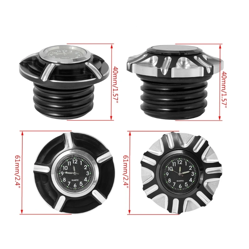 

Прочный масляный Бензобак для мотоцикла, крышка бензобака с часами для XL 883 XL1200 X48 Softail, разрывная туристическая