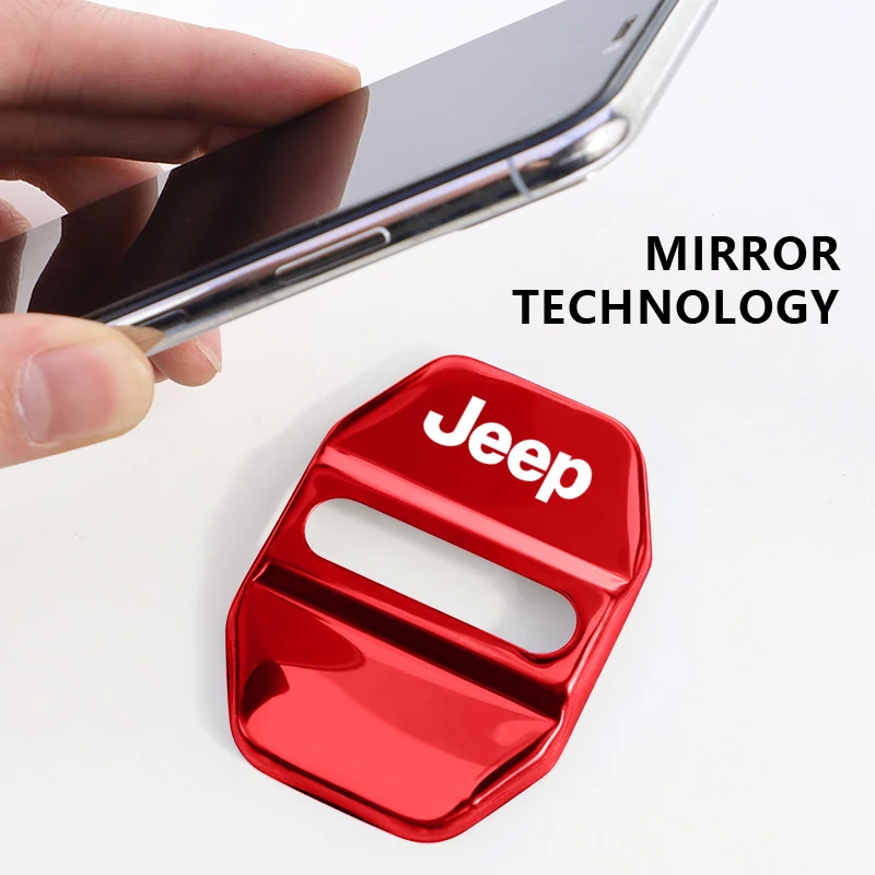 4 шт. защитные крышки для дверей автомобиля Jeep Renegade Compass Patriot Grand Cherokee Wrangler Liberty Rubicon