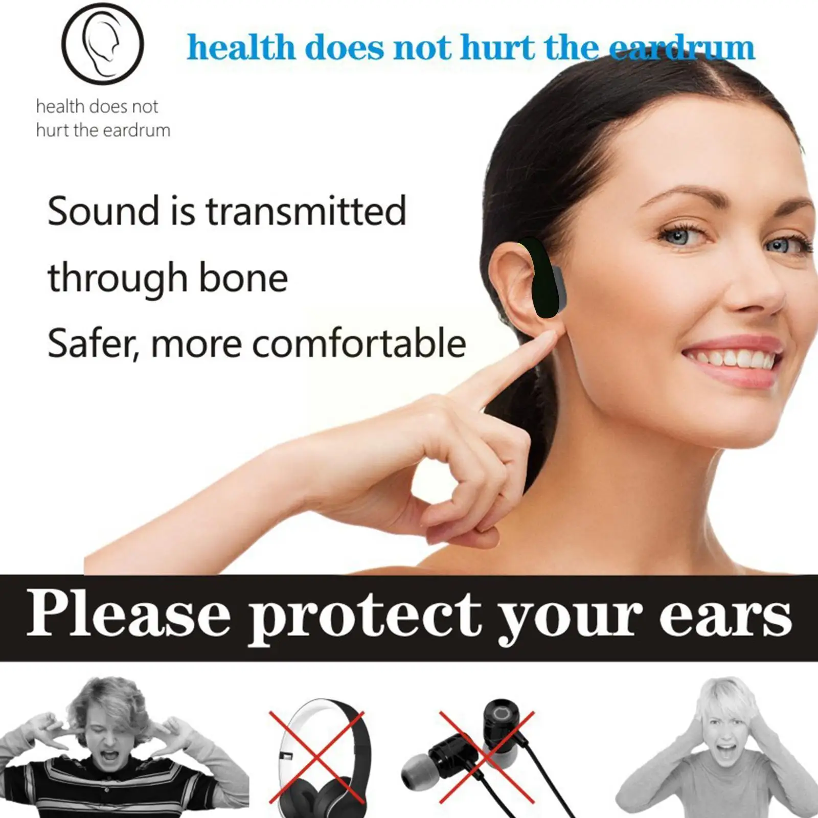 

Fashion Swim Bone Conduction Bluetooth 5.0 Earphone IP68 Sport Waterproof 32GB Earbuds Swimm In 1 Fitness 2 Running Player C1U0