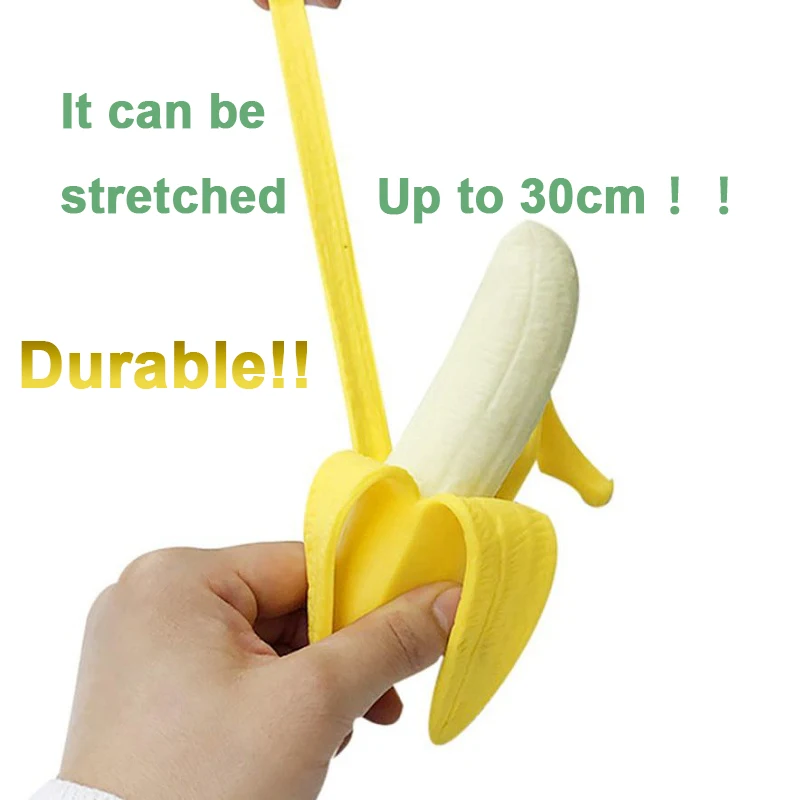 Мягкая игрушка сожми банан забавная для снятия стресса Новинка игры игрушки