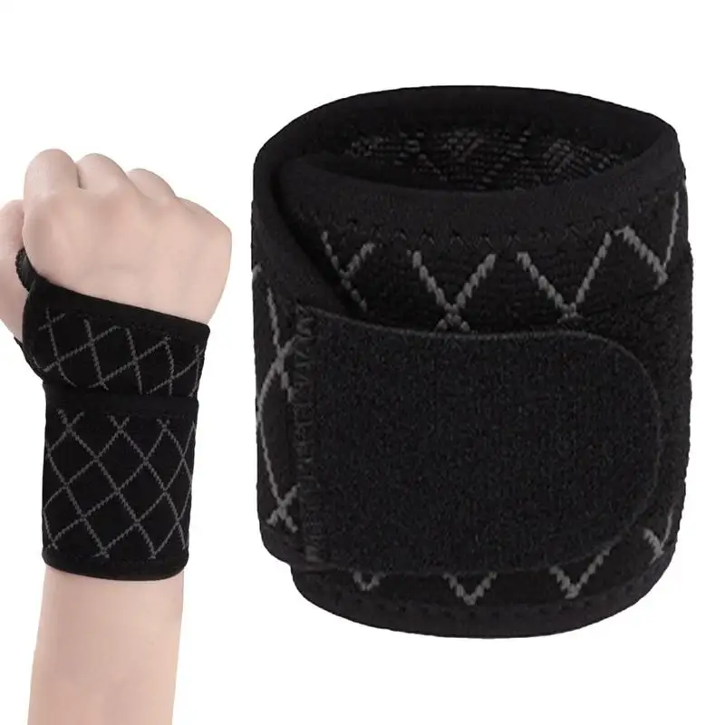 

Wrist Wraps Sports Compression Brace Sweatbands Hand Support Bands Weightlifting Wrist Wraps For Working Out Running Basketball