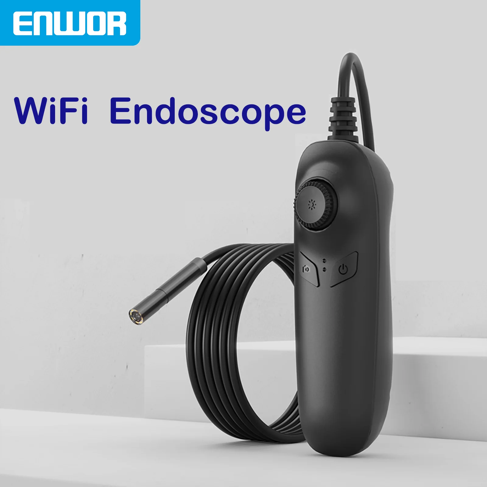 ENWOR 8 мм Беспроводная камера-эндоскоп 1200P HD IP67 водонепроницаемый объектив