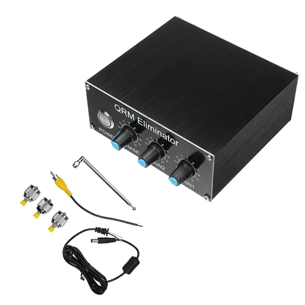 QRM Eliminator второго поколения X-Phase HF Bands UHF/SL16-SMA 1-30 МГц Ptt Кабель управления с ластиком