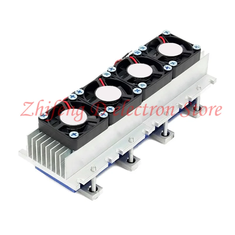 

Thermoelectric cooler DC12v 288W semiconductor air conditioning refrigeration system diy high power air conditioning components