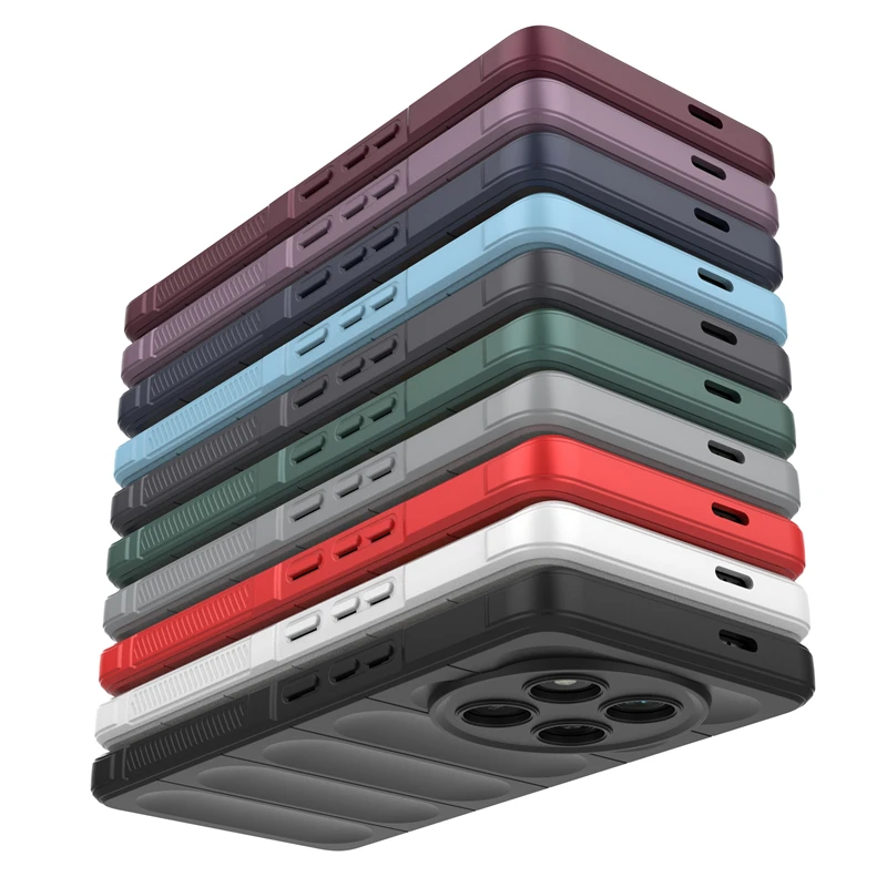 Чехол для Huawei Honor X9C чехол Capas противоударный многоцветный бампер телефона мягкий