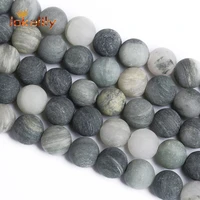 wholesale natural stone matte green grass onyx stone round loose beads for jewelry making diy bracelets 4 6 8 10 12 14 16mm 15