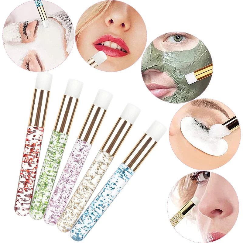 

1 Pcs Crystal Rod Cleaning Brush False Eyelash Washing Professional Blackhead Remove Washing Brushes Face Skin Care Tools