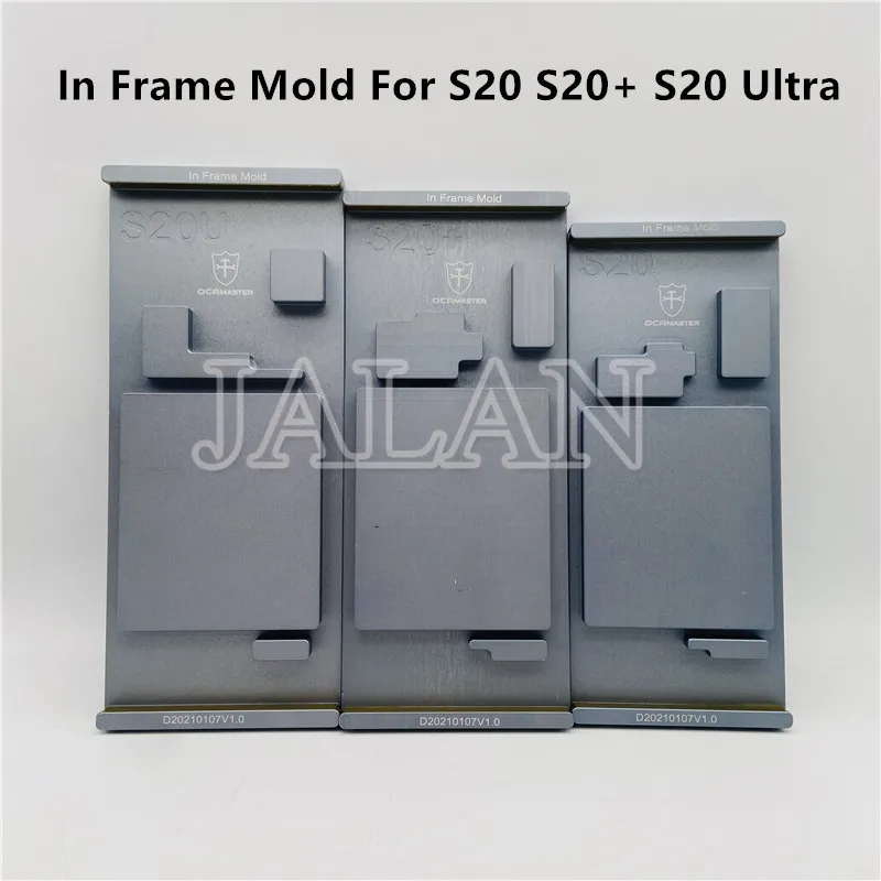 OCA мастер в рамке ламинирующая форма для Samsung S20 S20 + S20 U ЖК-дисплей Сенсорное стекло Ремонт с рамкой ламинат Oca форма