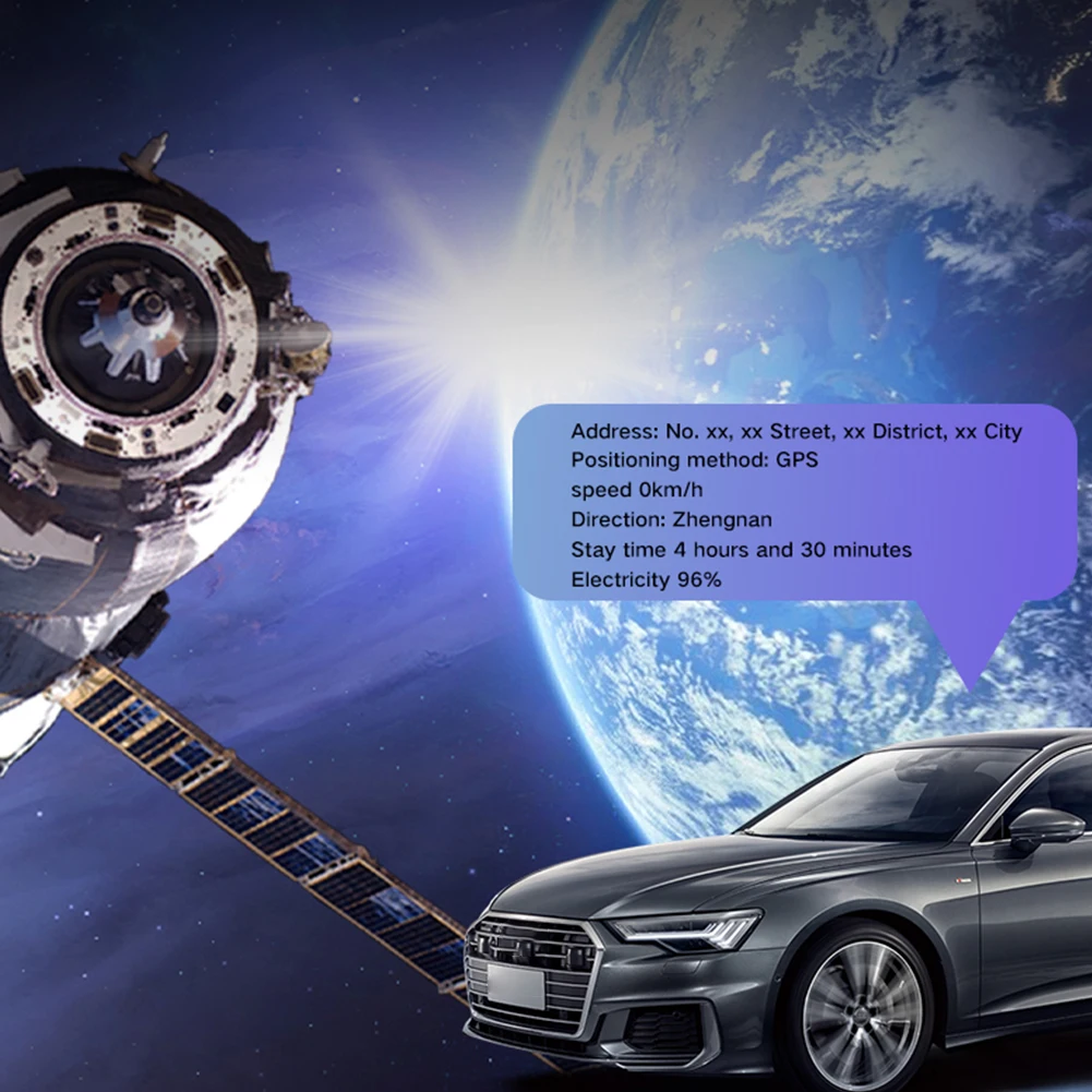 Локатор с защитой от кражи в режиме реального времени смарт-локатор для