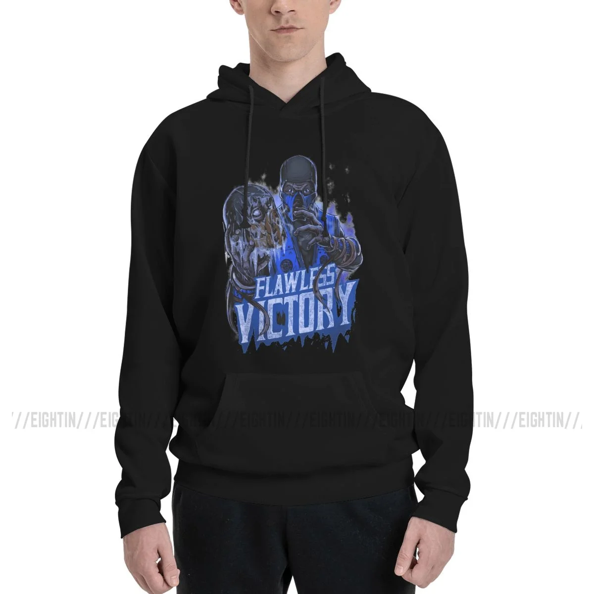 

Mortal Kombat Sub Zero Funny Sweatshirts Men Women Hooded Hoodies Autumn Pullovers