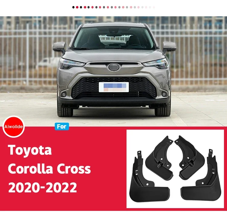 

Брызговики для Toyota Corolla Cross 2020 2021 2022 2023 2024 2025 брызговики на крыло брызговики автомобильные аксессуары