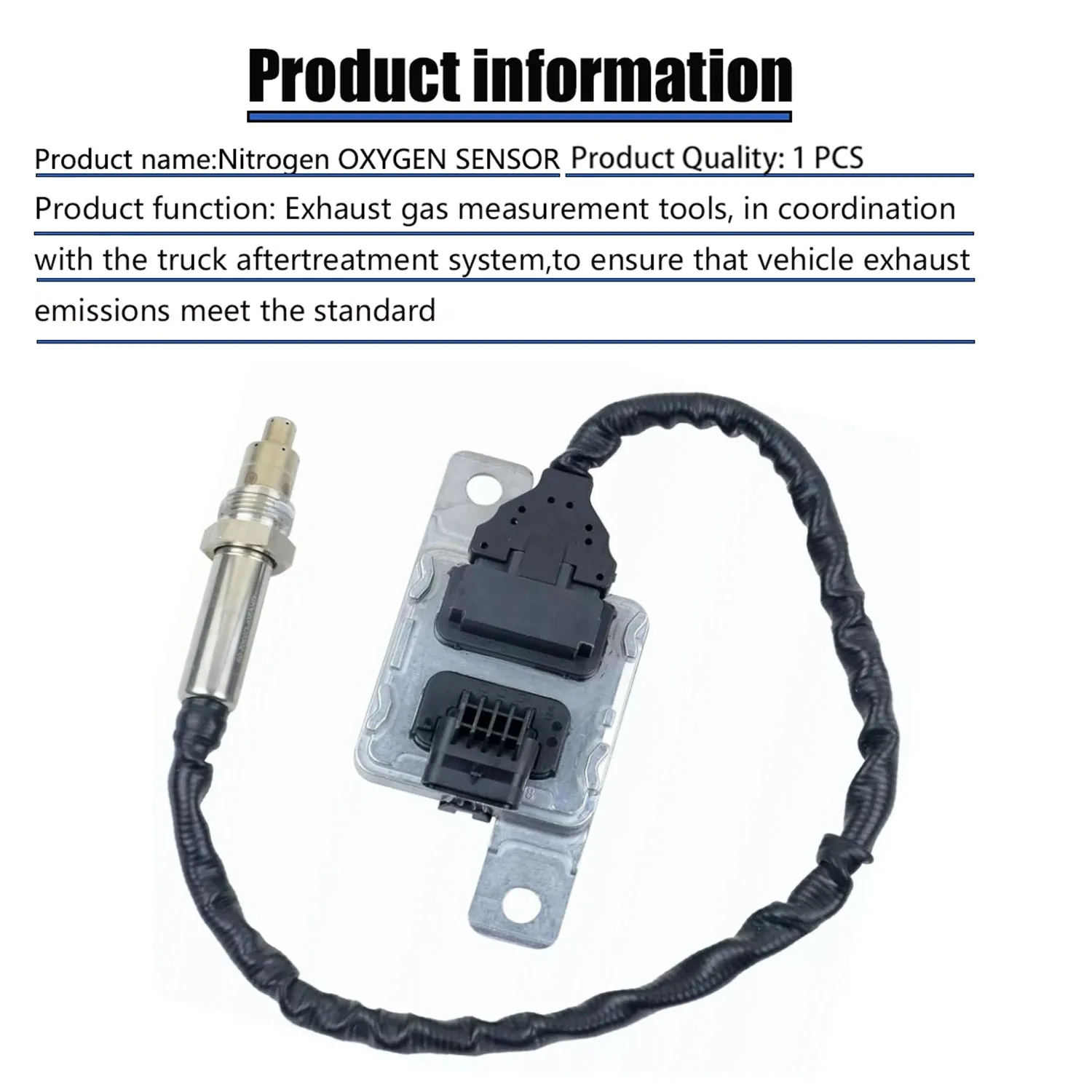 Фото Датчик NOx 4G0907807K для VW Touareg Passat 2.0, AUDI A6 A7 Sportback A8 3.0 TDI Quattro 2012-2019 CVUA CVUB 4G0907807T №5