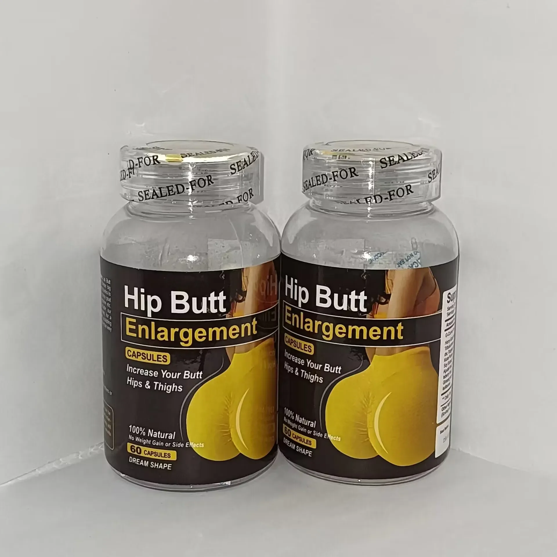 

120 pills Hip Butt Enlargement Women's Hip Lifting Soft Capsules Hip Buttock Enhancement Increase Size Shape Bigger Stronger