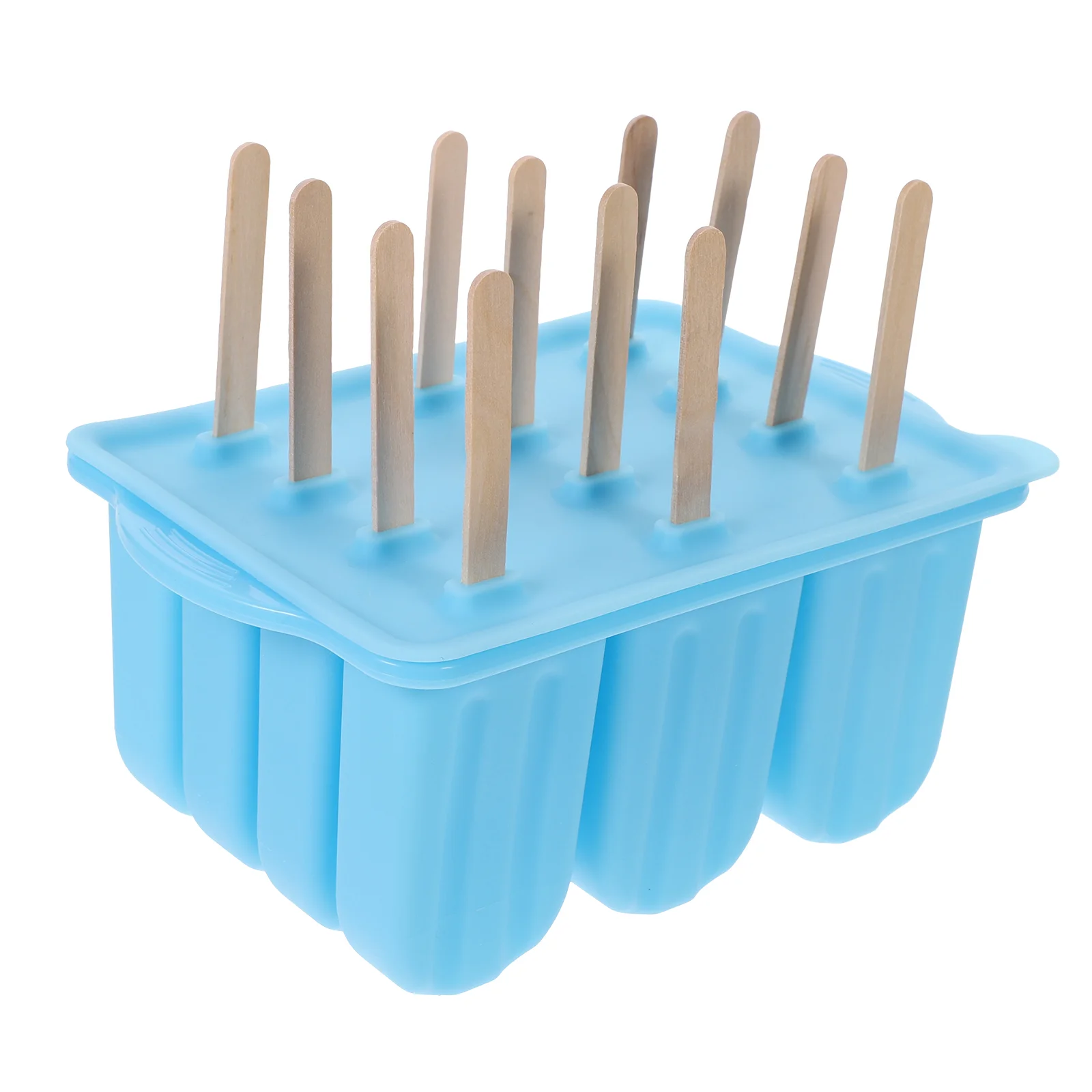 

Popsicle Molds Ice Siliconemold Popsicles Maker Cream Holder Diy Reusable Holders Moulds Lolly Forms Cakesicle Tray Mouldkids