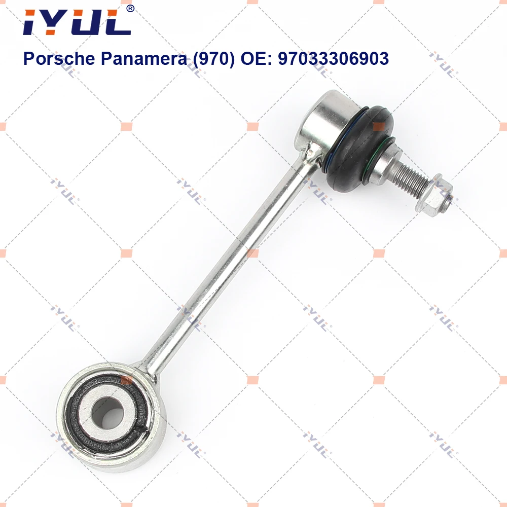 

IYUL Rear Axle Sway Bar End Stabilizer Link Ball Joint For Porsche Panamera 970 E-Hybrid 4.8 GTS 4.8 Turbo 2009~2016 97033306903